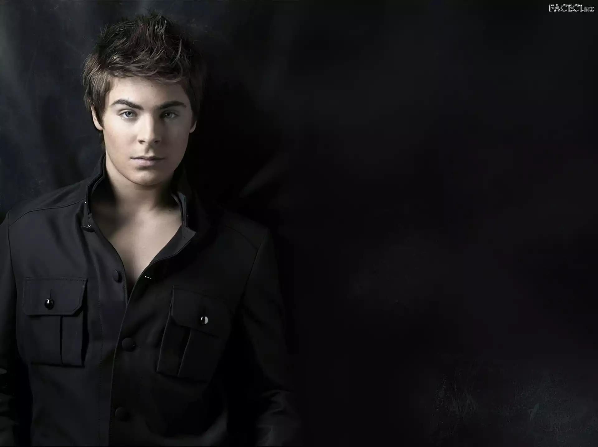 Koszula, Zac Efron, Czarna